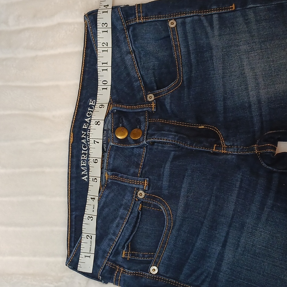 American Eagle Artist Crop Jeans Size 2 - Picture 12 of 12